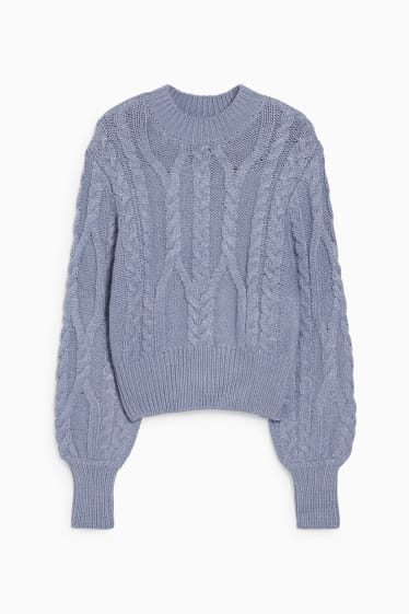 Femmes - CLOCKHOUSE - pull - bleu clair
