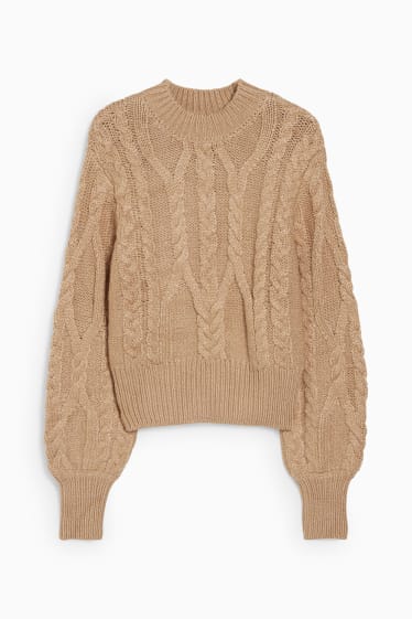 Damen - CLOCKHOUSE - Pullover - beige