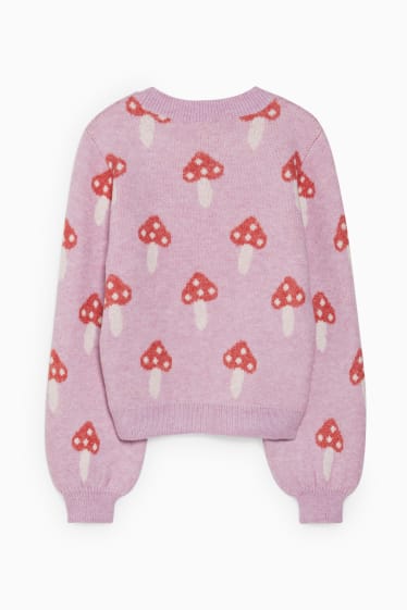 Mujer - CLOCKHOUSE - jersey - estampado - violeta claro