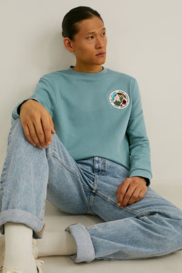 Herren - Sweatshirt - mintgrün