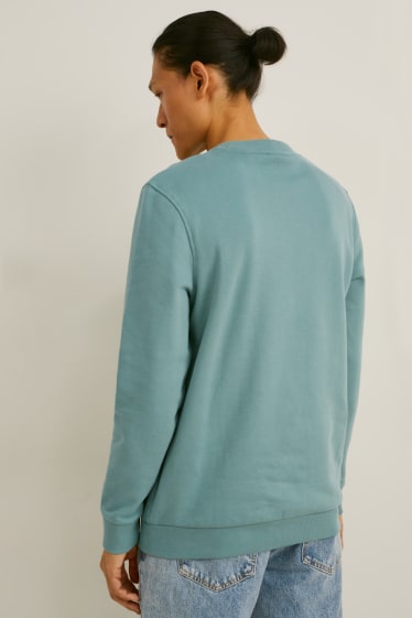 Heren - Sweatshirt - mintgroen