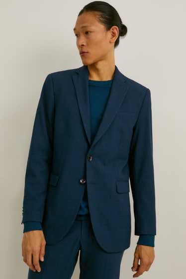 Men - Mix-and-match tailored jacket - slim fit - flex - LYCRA® - dark blue