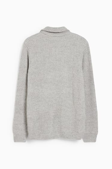 Uomo - Maglione - grigio chiaro melange