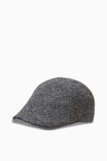 Hommes - Casquette - gris anthracite