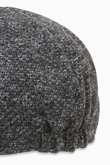 Hommes - Casquette - gris anthracite