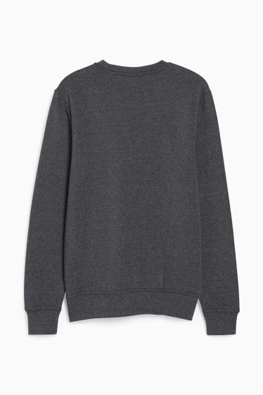 Heren - Sweatshirt - zwart mix