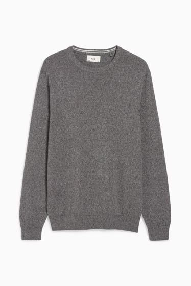 Uomo - Maglione - grigio melange