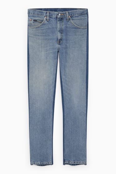 Dona - E.L.V. Denim - straight jeans - high waist - unisex - texà blau clar