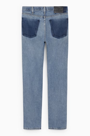 Femmes - E.L.V. denim - slim jean - high waist - unisexe - jean bleu