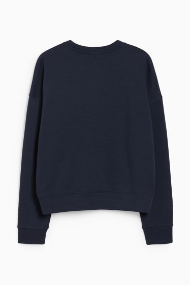 Damen - Langarmshirt - dunkelblau