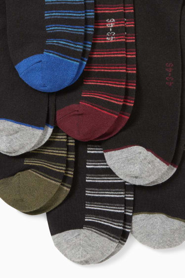 Hommes - Lot de 7 paires - chaussettes - LYCRA® - noir