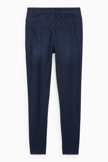 Dona - Jegging jeans - high waist - 4 Way Stretch - texà blau fosc