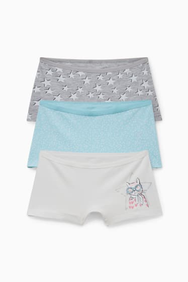 Kinder Mädchen - Multipack 3er - Boxershorts - mintgrün