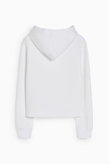 Enfants filles - Ariana Grande - sweat à capuche - blanc crème