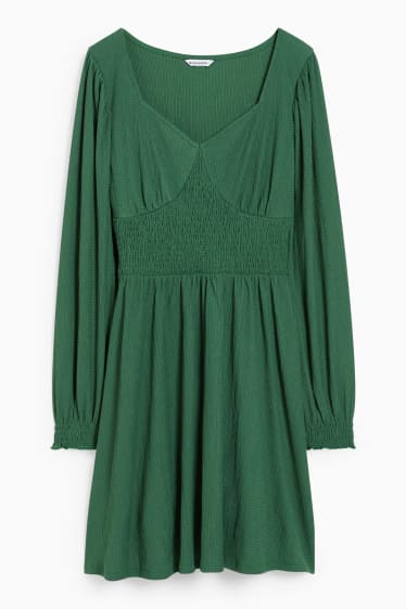 Femmes - CLOCKHOUSE - robe - vert foncé