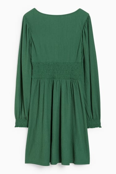 Donna - CLOCKHOUSE - vestito - verde scuro