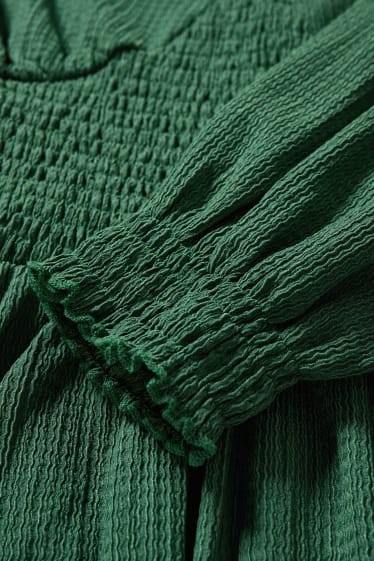 Femmes - CLOCKHOUSE - robe - vert foncé