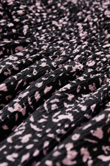 Femmes - CLOCKHOUSE - robe - à motif - noir / rose