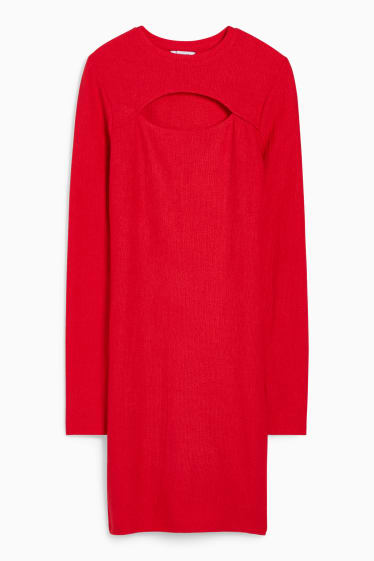 Mujer - CLOCKHOUSE - vestido - rojo