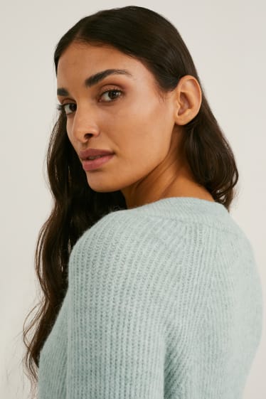 Damen - Pullover - mintgrün