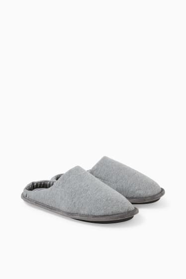 Hombre - Zapatillas de casa - gris jaspeado