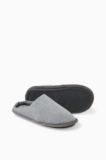 Hombre - Zapatillas de casa - gris jaspeado