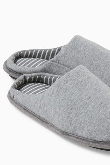 Men - Slippers - gray-melange