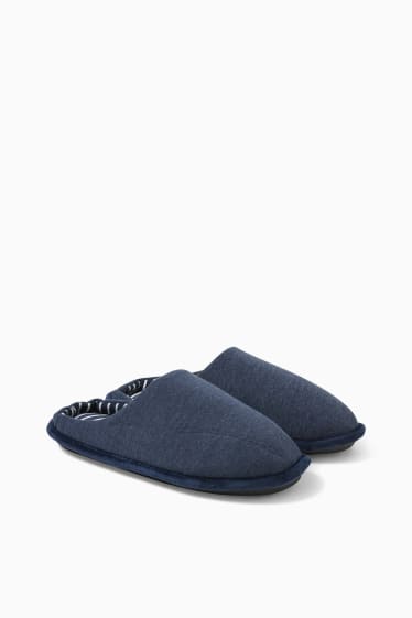 Hommes - Chaussons - bleu foncé