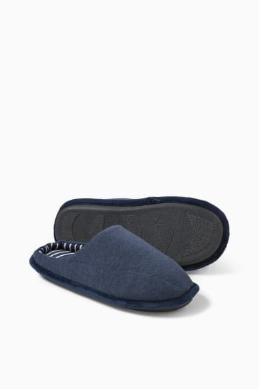Men - Slippers - dark blue