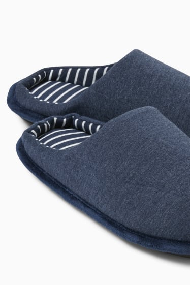 Men - Slippers - dark blue