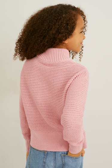 Kinder - Pullover - rosa