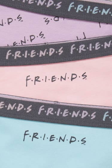 Kinder Mädchen - Multipack 3er - Friends - Boxershorts - rosa