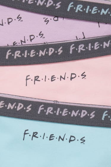 Kinderen - Set van 3 - Friends - boxershort - roze