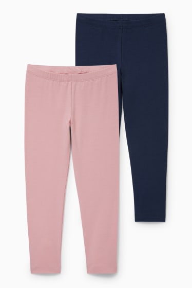 Kinder Mädchen - Multipack 2er - Leggings - dunkelblau