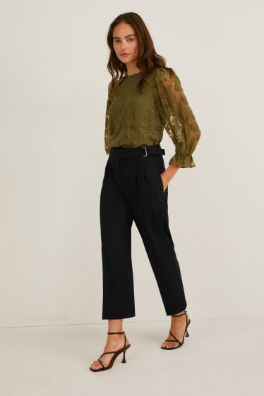 Dames - Culotte - mid waist - zwart