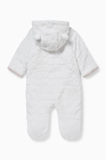 Bébés filles - Minnie Mouse - combinaison pour bébé - blanc