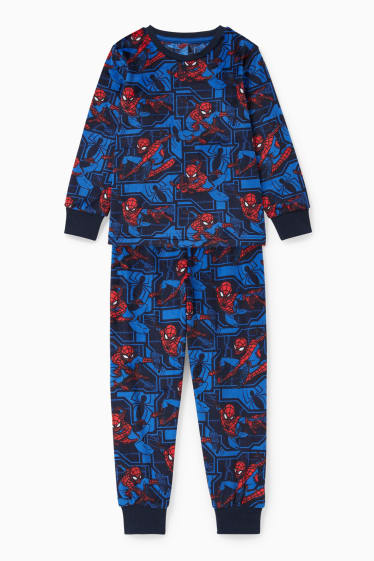Dzieci - Spider-Man - piżama - 2 części - ciemnoniebieski