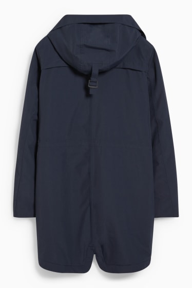 Donna - Giacca tecnica con cappuccio - blu scuro