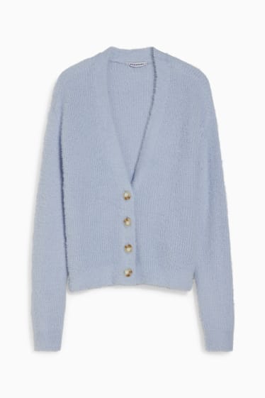 Damen - CLOCKHOUSE - Strickjacke - hellblau
