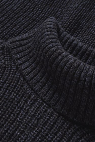 Uomo - CLOCKHOUSE - maglione a dolcevita - nero
