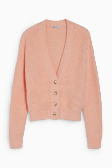 Damen - CLOCKHOUSE - Strickjacke - rosa