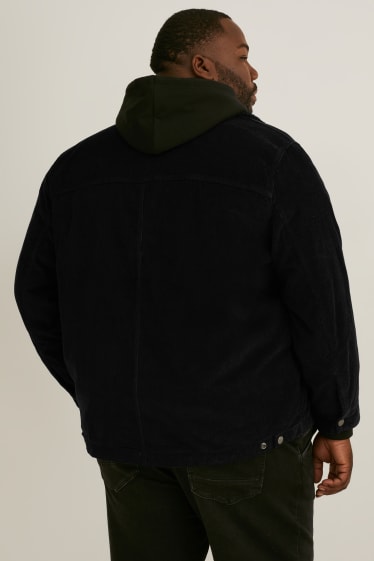 Men - Corduroy jacket - black