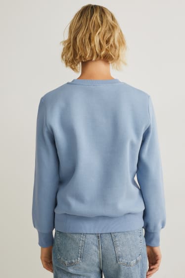 Women - Sweatshirt - Snoopy - light blue