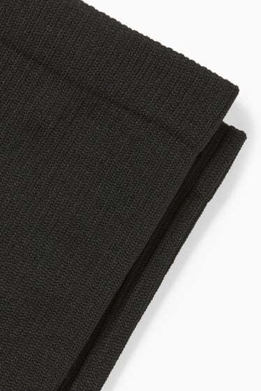 Pánské - Multipack 3 ks - sportovní ponožky - LYCRA® - černá