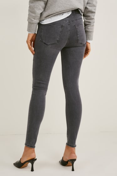 Dona - Skinny jeans - cintura alta - LYCRA® - texà gris