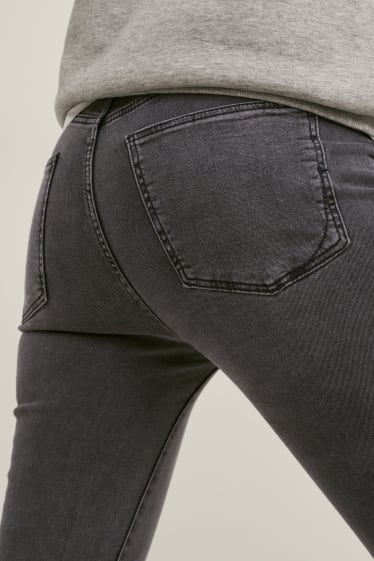 Dona - Skinny jeans - cintura alta - LYCRA® - texà gris