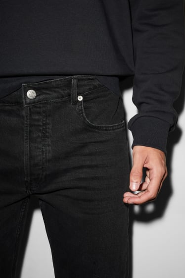 Mężczyźni - CLOCKHOUSE - regular jeans - czarny