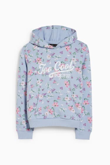 Kinder - Hoodie - hellblau