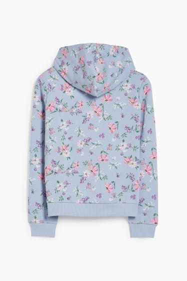 Kinderen: meisjes - Hoodie - lichtblauw