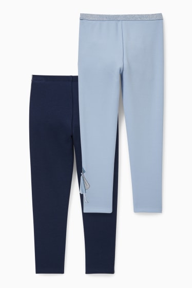 Nena - Paquet de 2 - Frozen - leggings tèrmics - blau fosc
